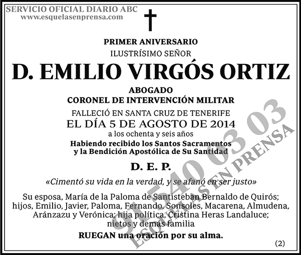 Emilio Virgós Ortiz